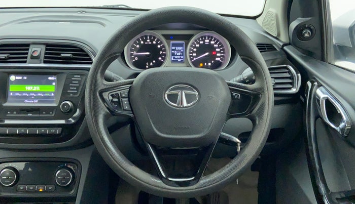 2017 Tata TIGOR XZ 1.2 REVOTRON OPT, Petrol, Manual, 52,604 km, Steering Wheel Close Up