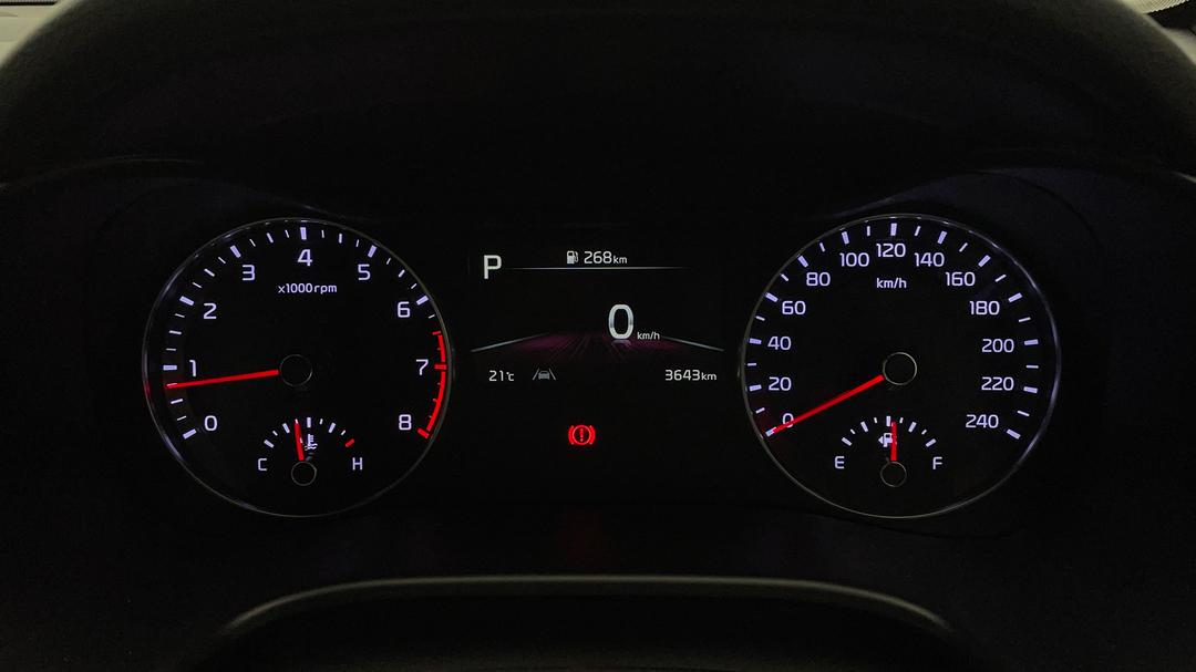 2022 Kia Cerato Gt, Automatic, 3643 km, Odometer View