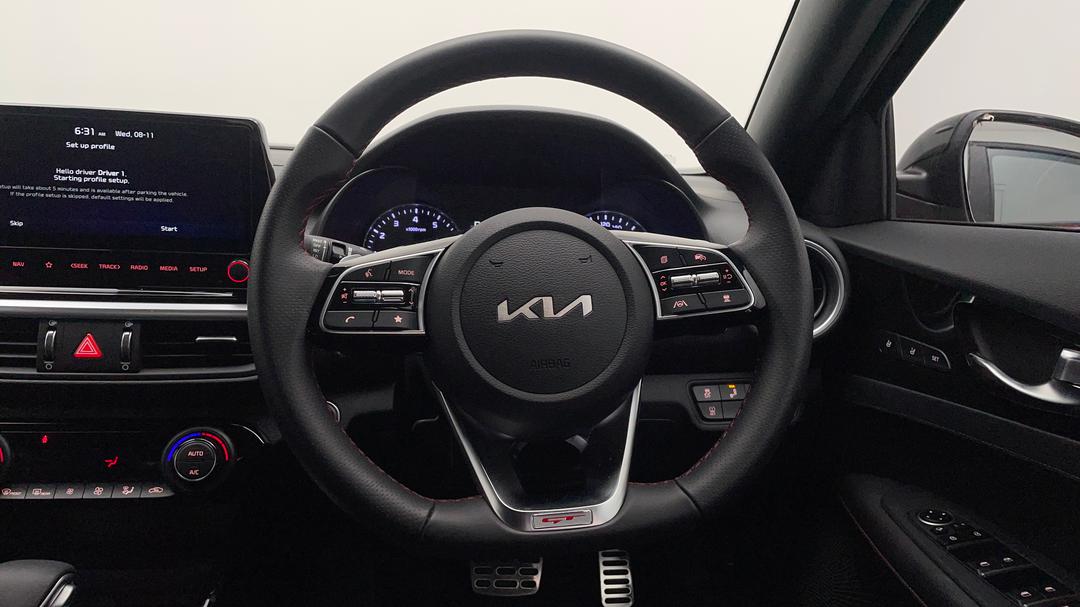 2022 Kia Cerato Gt, Automatic, 3643 km, Steering Wheel Close-up