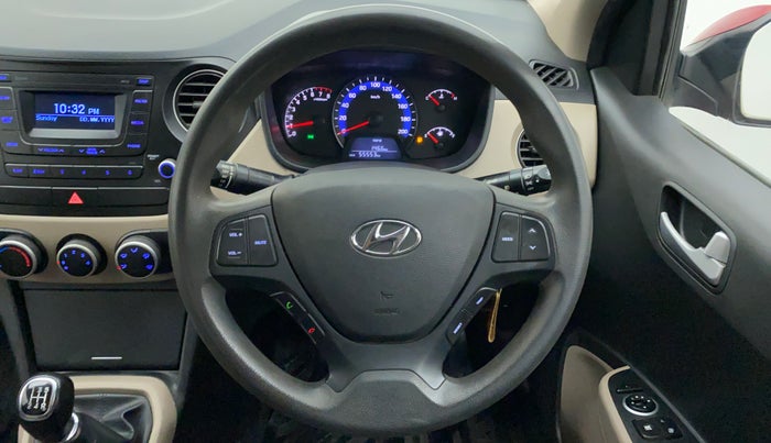 2017 Hyundai Xcent SX 1.2, Petrol, Manual, 55,606 km, Steering Wheel Close Up