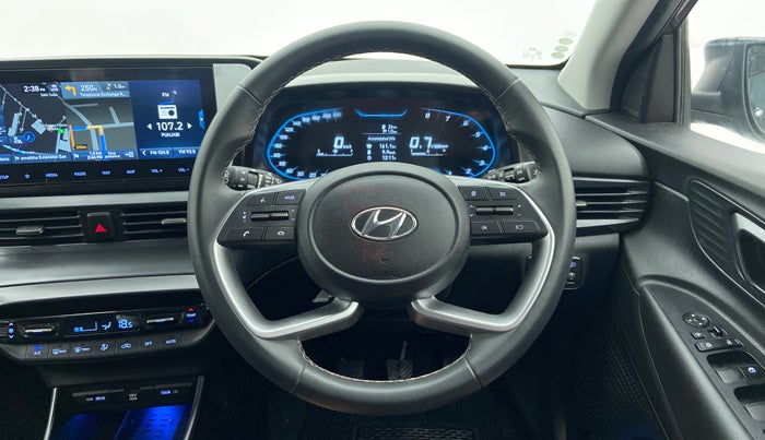2021 Hyundai NEW I20 ASTA (O) 1.2 MT, Petrol, Manual, 2,966 km, Steering Wheel Close Up