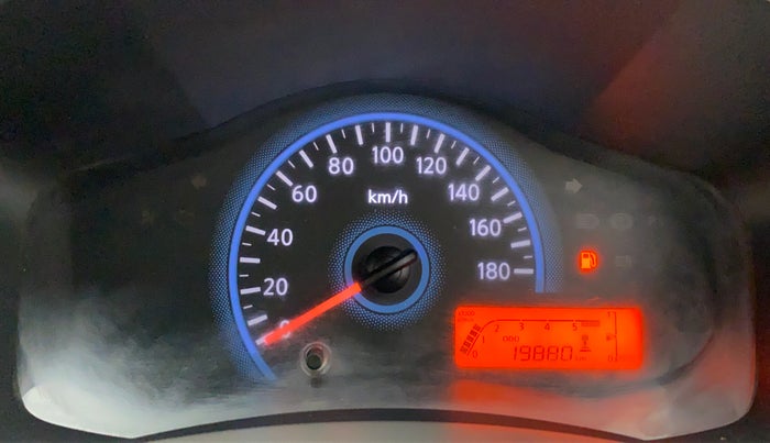 2017 Datsun Redi Go T (O), Petrol, Manual, 20,003 km, Odometer Image