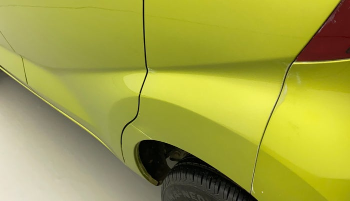 2017 Datsun Redi Go T (O), Petrol, Manual, 20,003 km, Left quarter panel - Slightly dented