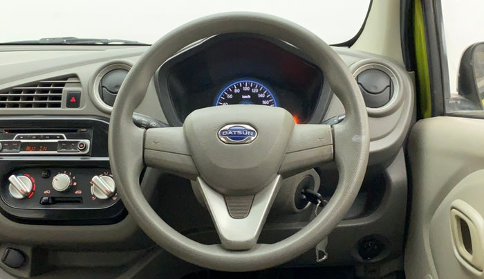 2017 Datsun Redi Go T (O), Petrol, Manual, 20,003 km, Steering Wheel Close Up