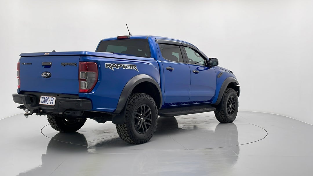 2018 Ford Ranger Raptor 2.0 (4x4), Automatic, 99555 km, Right Back Diagonal (45- Degree) View