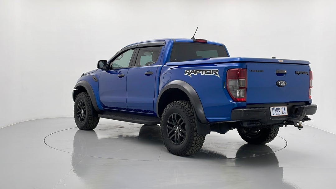 2018 Ford Ranger Raptor 2.0 (4x4), Automatic, 99555 km, Left Back Diagonal (45- Degree) View