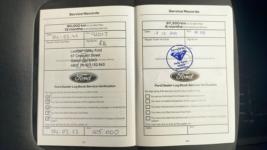 2018 Ford Ranger Raptor 2.0 (4x4), Automatic, 99555 km, Service History