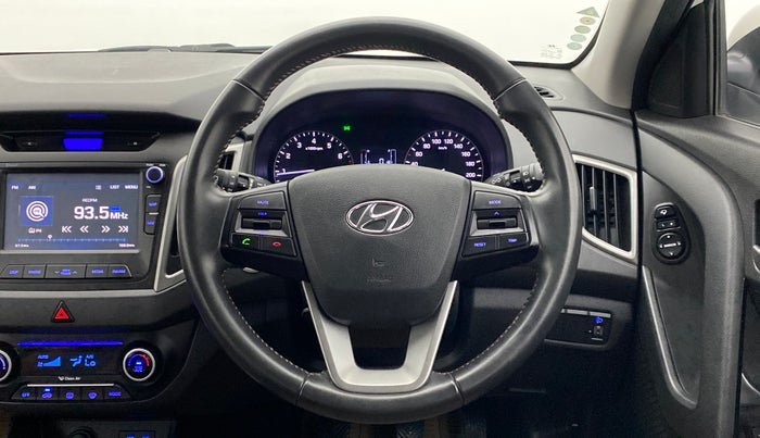 2017 Hyundai Creta 1.6 SX PLUS PETROL, Petrol, Manual, 30,798 km, Steering Wheel Close Up