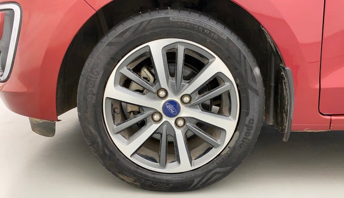 2021 Ford New Figo TITANIUM PLUS 1.2 PETROL AT, Petrol, Automatic, 25,579 km, Left Front Wheel