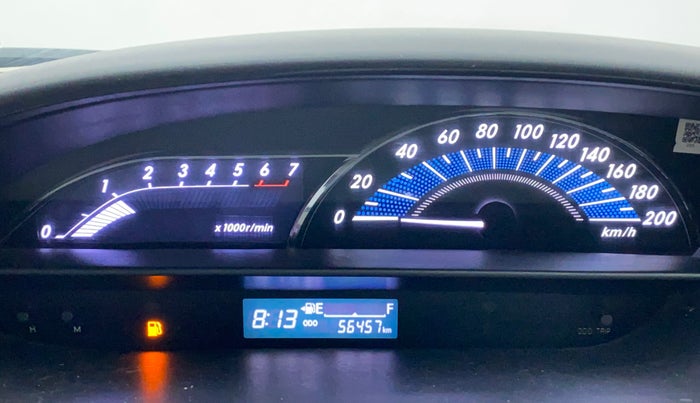 2018 Toyota Etios Liva V DUAL TONE, Petrol, Manual, 56,457 km, Odometer Image