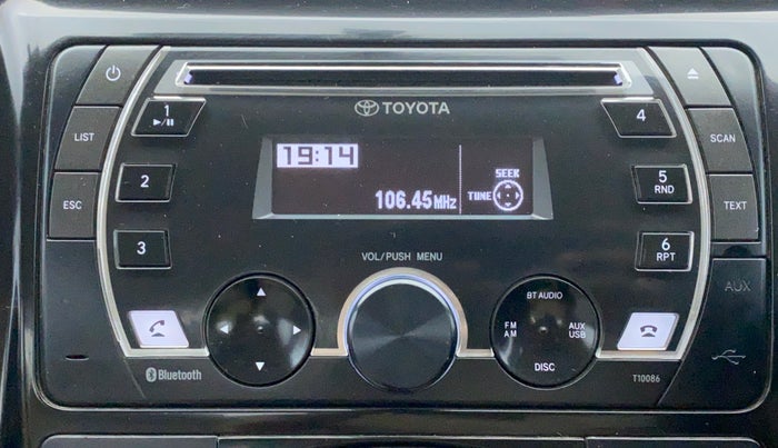 2018 Toyota Etios Liva V DUAL TONE, Petrol, Manual, 56,457 km, Infotainment System