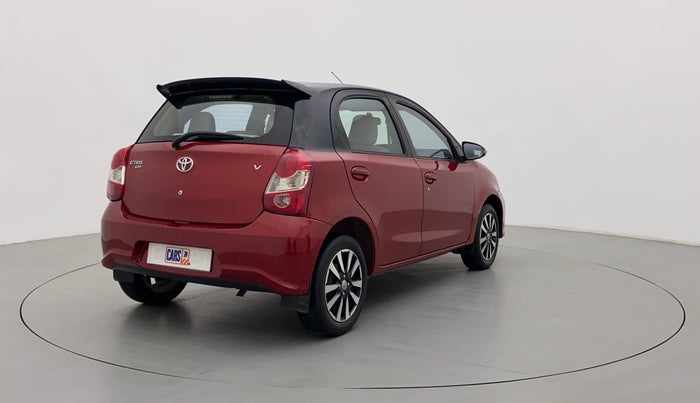 2018 Toyota Etios Liva V DUAL TONE, Petrol, Manual, 56,457 km, Right Back Diagonal