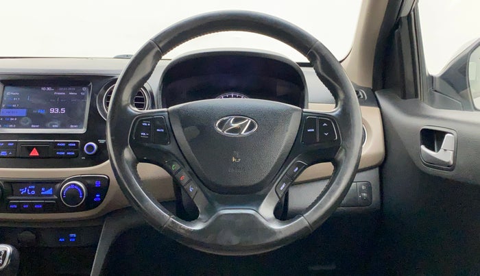 2017 Hyundai Grand i10 ASTA 1.2 KAPPA VTVT, Petrol, Manual, 71,994 km, Steering Wheel Close Up