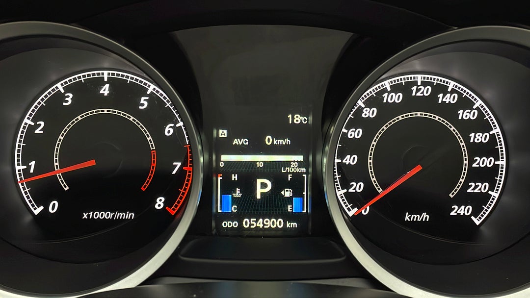 2017 Mitsubishi Lancer Black Edition (es), Automatic, 54900 km, Odometer View