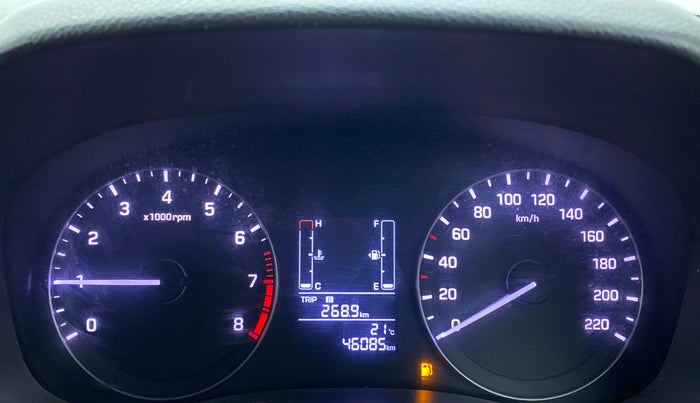 2016 Hyundai Creta 1.6 SX PLUS PETROL, Petrol, Manual, 46,122 km, Odometer Image