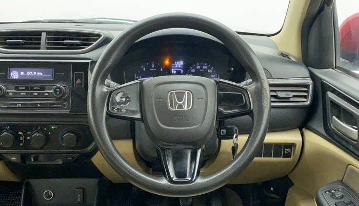 2018 Honda Amaze 1.5L I-DTEC S, Diesel, Manual, 1,16,404 km, Steering Wheel Close Up