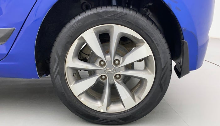 2014 Hyundai Elite i20 ASTA 1.2, Petrol, Manual, 48,038 km, Left Rear Wheel