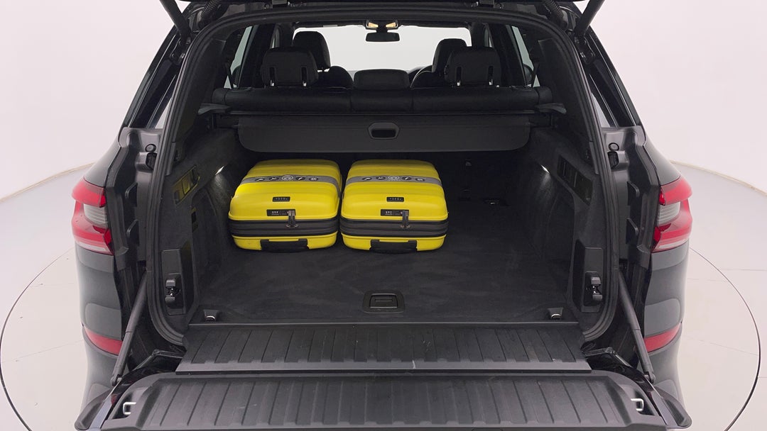 Boot Inside View with Luggage