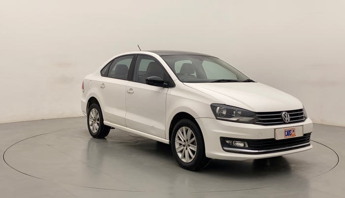 2016 Volkswagen Vento HIGHLINE 1.5 AT, Diesel, Automatic, 1,02,155 km, Right Front Diagonal