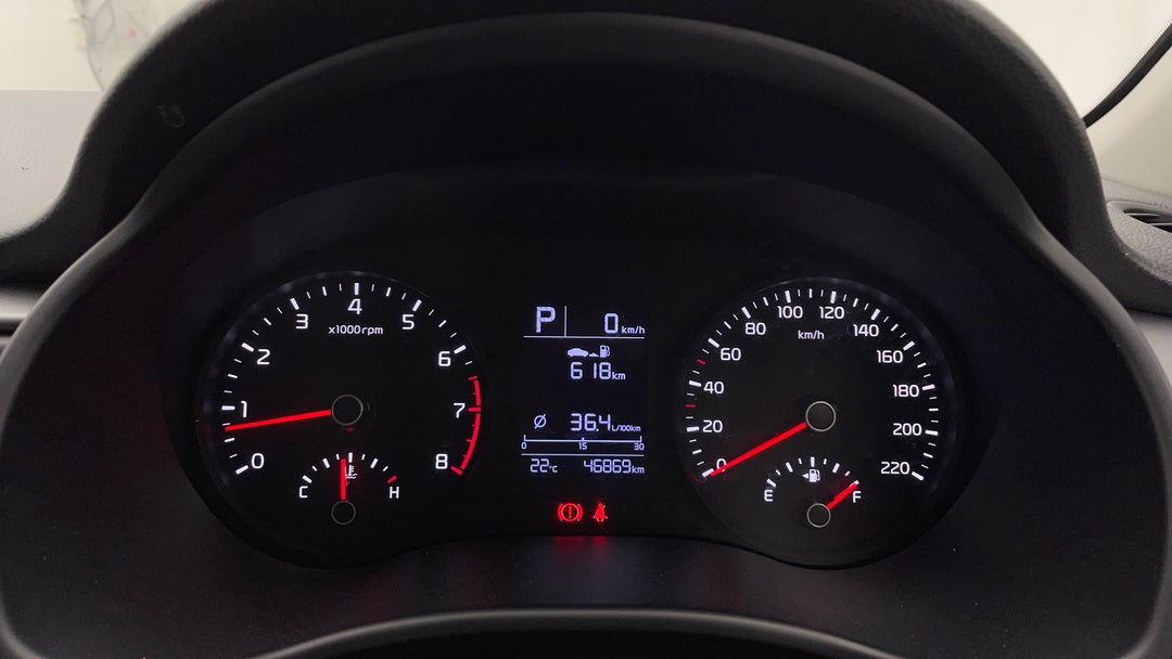 2019 Kia Rio S, Automatic, 46869 km, Odometer View