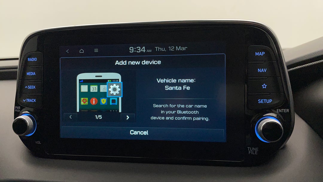 2020 Hyundai Santa Fe Highlander Crdi Blk-bge (AWD), Automatic, 41276 km, Android/Apple Car Play