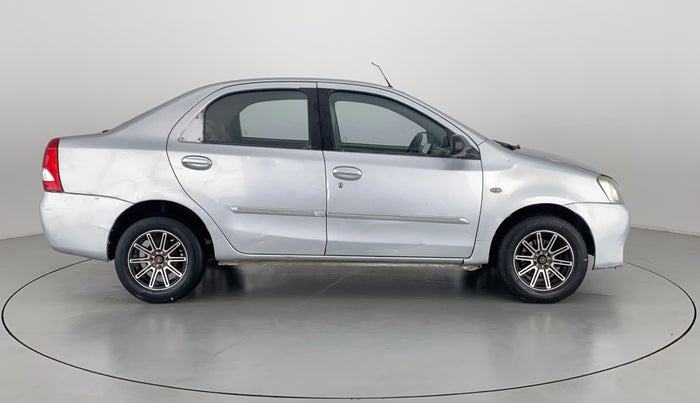 2011 Toyota Etios G, CNG, Manual, 69,384 km, Right Side View