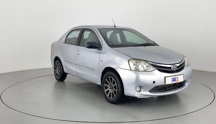 2011 Toyota Etios G, CNG, Manual, 69,384 km, Right Front Diagonal