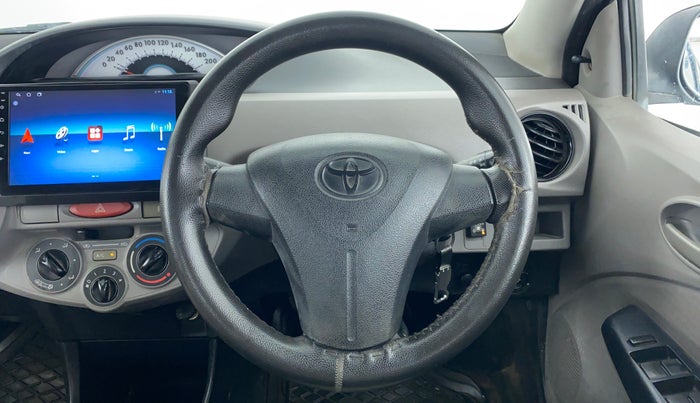 2011 Toyota Etios G, CNG, Manual, 69,384 km, Steering Wheel Close Up