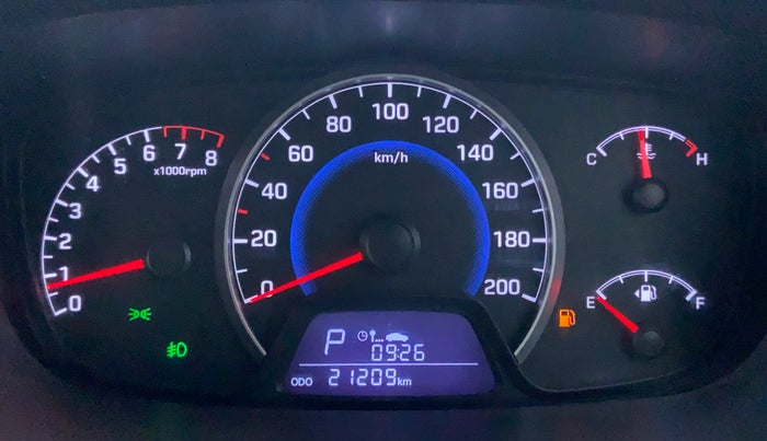 2015 Hyundai Grand i10 ASTA AT 1.2 KAPPA VTVT, Petrol, Automatic, 21,209 km, Odometer View