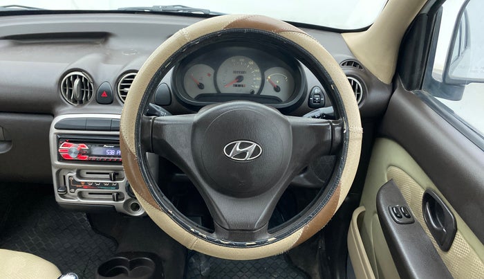 2012 Hyundai Santro Xing GL PLUS, Petrol, Manual, 36,515 km, Steering Wheel Close Up