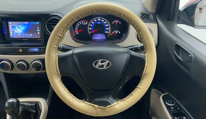 2014 Hyundai Grand i10 MAGNA 1.2 VTVT, Petrol, Manual, 18,828 km, Steering Wheel Close Up
