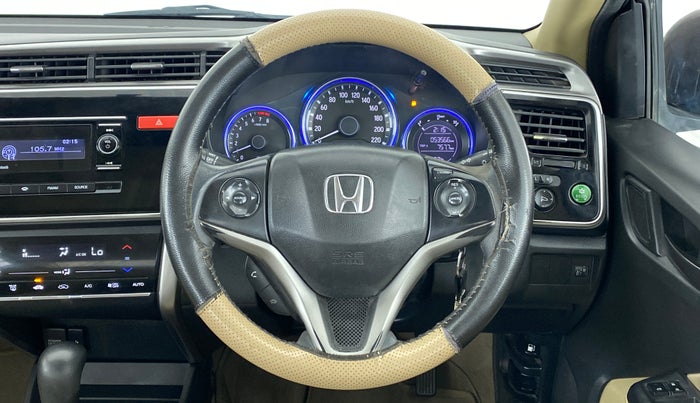 2015 Honda City SV CVT PETROL, Petrol, Automatic, 53,566 km, Steering Wheel Close Up