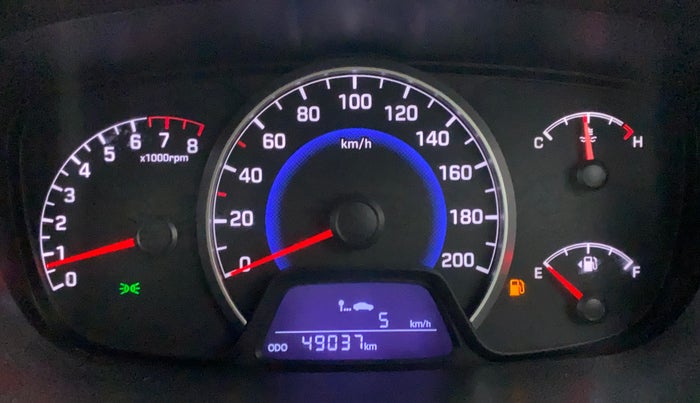 2016 Hyundai Grand i10 ASTA 1.2 KAPPA VTVT, Petrol, Manual, 49,037 km, Odometer Image