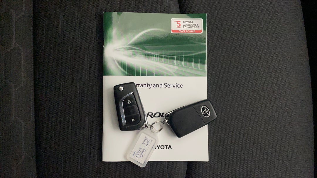 2020 Toyota Corolla Ascent Sport, Automatic, 115649 km, Key Close-up