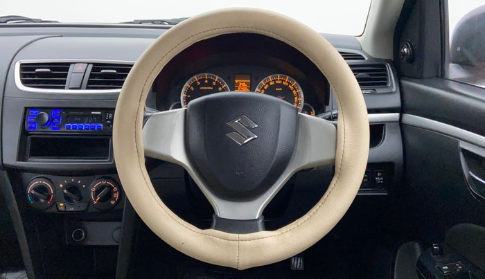 2012 Maruti Swift VXI D, Petrol, Manual, 37,366 km, Steering Wheel Close-up