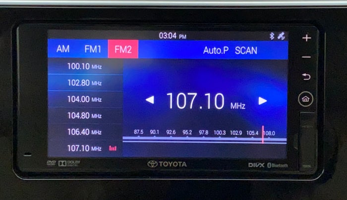 2018 Toyota Corolla Altis VL CVT PETROL, Petrol, Automatic, 74,141 km, Infotainment System