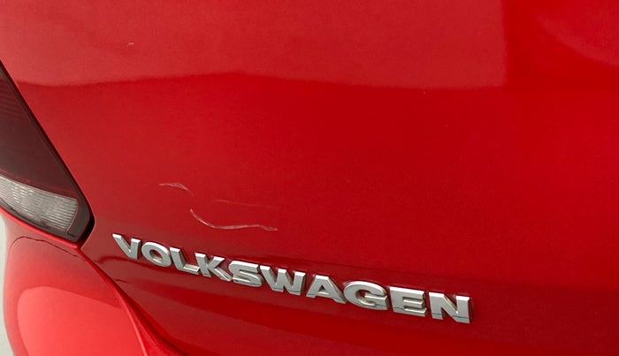 2012 Volkswagen Polo TRENDLINE 1.2L PETROL, Petrol, Manual, 38,226 km, Dicky (Boot door) - Minor scratches