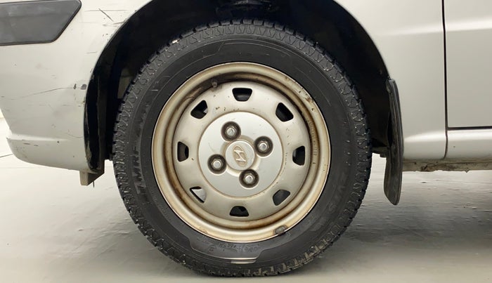 2012 Hyundai Santro Xing GL, Petrol, Manual, 51,860 km, Left Front Wheel