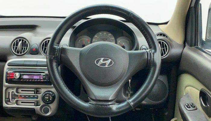 2012 Hyundai Santro Xing GL, Petrol, Manual, 51,860 km, Steering Wheel Close Up