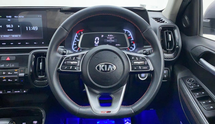 2020 KIA SONET GTX PLUS DCT 1.0, Petrol, Automatic, 23,104 km, Steering Wheel Close Up