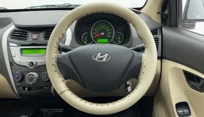 2012 Hyundai Eon MAGNA, Petrol, Manual, 59,438 km, Steering Wheel Close Up