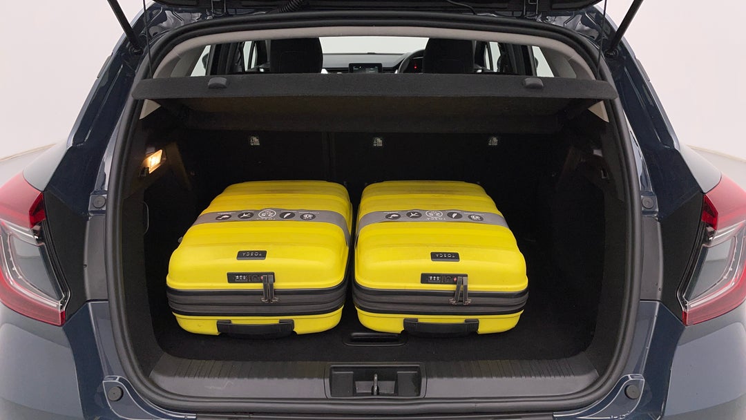 Boot Inside View with Luggage