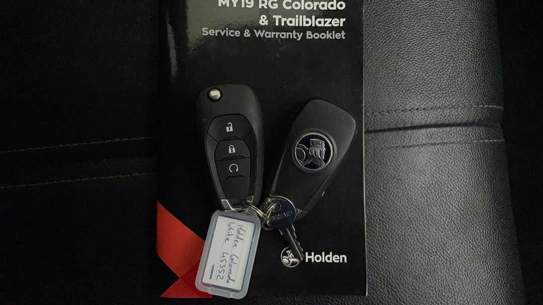 2019 Holden Colorado Z71 (4x4) (5yr), Automatic, 145787 km, Key Close-up