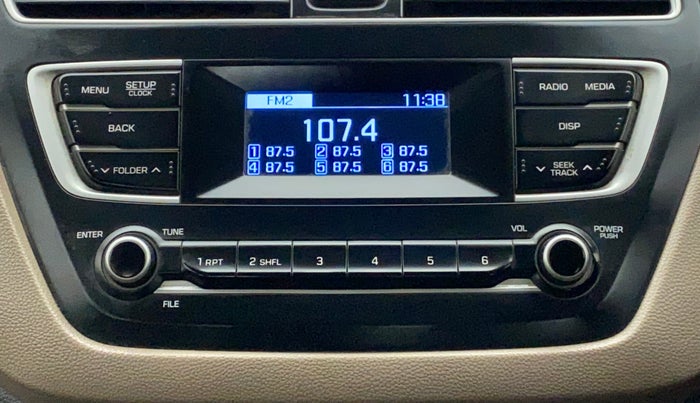 2018 Hyundai Elite i20 MAGNA EXECUTIVE 1.2, CNG, Manual, 64,144 km, Infotainment System