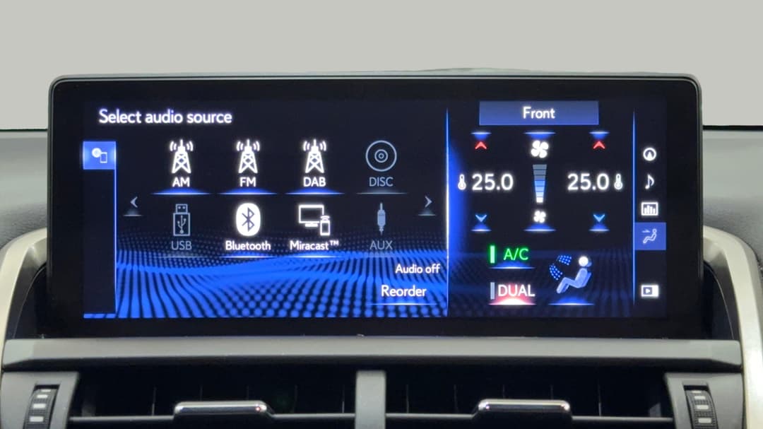 2017 Lexus Nx300 Luxury (AWD), Automatic, 113397 km, Infotainment System