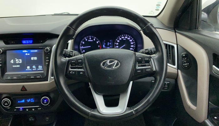 2019 Hyundai Creta SX 1.6 PETROL, Petrol, Manual, 20,920 km, Steering Wheel Close Up