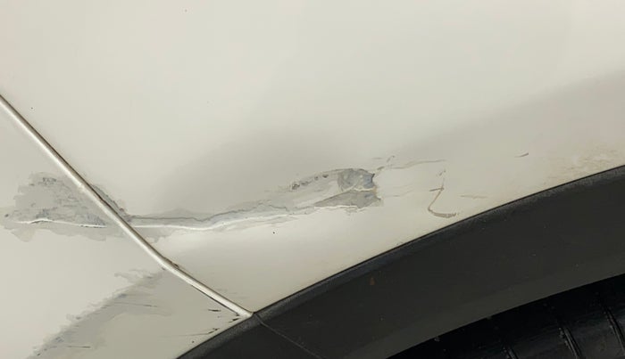 2019 Hyundai Creta SX 1.6 PETROL, Petrol, Manual, 20,920 km, Left fender - Paint has minor damage