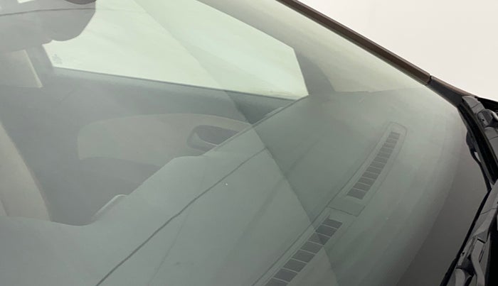 2016 Volkswagen Polo HIGHLINE1.2L, Petrol, Manual, 37,883 km, Front windshield - Minor spot on windshield