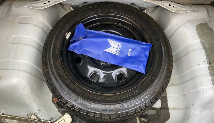 2017 Maruti Alto K10 VXI, Petrol, Manual, 35,468 km, Spare Tyre