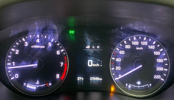 2016 Hyundai Elite i20 ASTA 1.2 (O), Petrol, Manual, 27,976 km, Odometer Image
